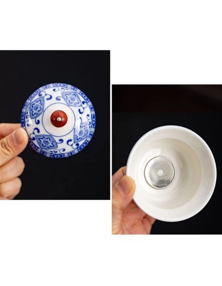 Teapot and Cup Set Portable Teapot Travel Tea Set, Porcelain Japanese Kung Fu Tea Set, Chinese Gongfu Tea Set, Teapot, Teacups and Tray-G-Whole Set (Color : I)