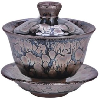 170ml Jian Zhan Chinese Gaiwan Great Glaze Teaset Elegant China Tea Cup Teaware Tureen Lid Bowl 170ml Jian Zhan Chinese Gaiwan Great Glaze Teaset Elegant China Tea Cup Teaware Tureen Lid Bowl