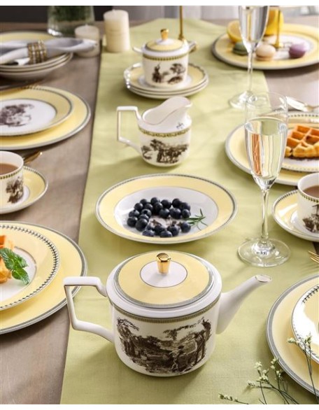 Tea Sets for Adults Bone China Tea Set for 6, 21 Piece Porcelain Chinese Vintage Sets for Women Gift Party English Teapot Sets with Saucers