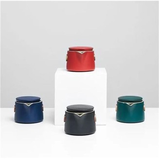 Tea kettle Ceramic Teapot Tea Cups A Tea Sets Chinese Travel Tea Set Drinkware Teapot (Color : Red) (Color : Black, Size : Onesize) (Black Onesize)