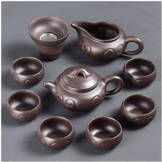 Tea Set, Chinese Tea Set teapot Set gongfu Tea Set Tea Pot Set Ceramic Gongfutea Pot Cup Set Tea Set Service Pot Cups Gift for Tea Ceremony Party Home Office De