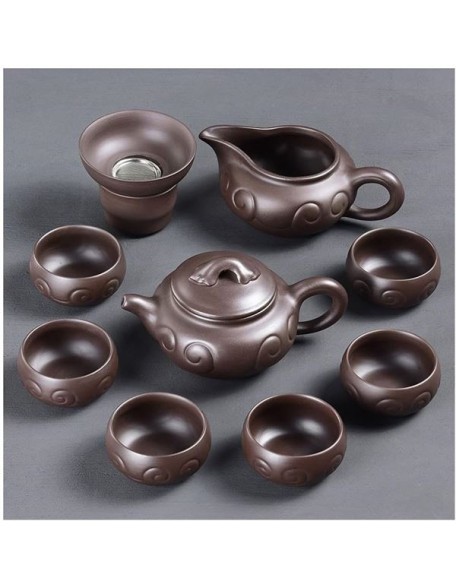 Tea Set, Chinese Tea Set teapot Set gongfu Tea Set Tea Pot Set Ceramic Gongfutea Pot Cup Set Tea Set Service Pot Cups Gift for Tea Ceremony Party Home Office De