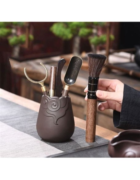 Tea Set, Chinese Tea Set teapot Set gongfu Tea Set Tea Pot Set Ceramic Gongfutea Pot Cup Set Tea Set Service Pot Cups Gift for Tea Ceremony Party Home Office De