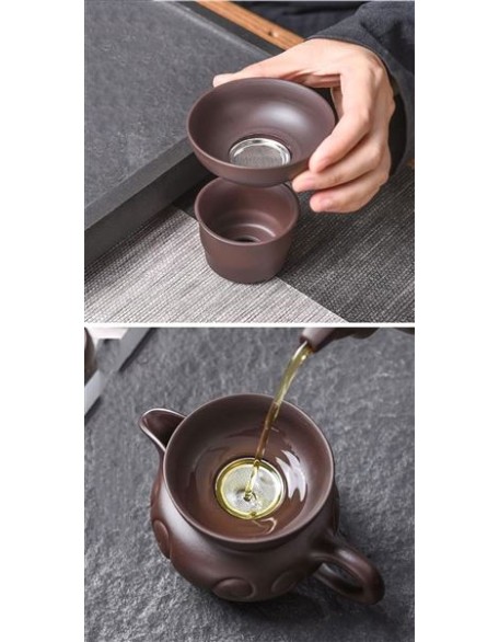 Tea Set, Chinese Tea Set teapot Set gongfu Tea Set Tea Pot Set Ceramic Gongfutea Pot Cup Set Tea Set Service Pot Cups Gift for Tea Ceremony Party Home Office De