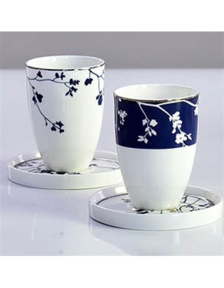Tea Set for Adults Travel Tea Sets Ceramic Tea Set Japanese Tea Cups Sets Red Glazed Chinese Porcelain with Handle 1, 6 Teacups
