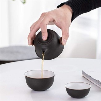 Tea Set Coffee Cup Set Tea Cup Set Portable Travel Ceramics Tea Set Chinese Handmade Teapot Sets Good Business，