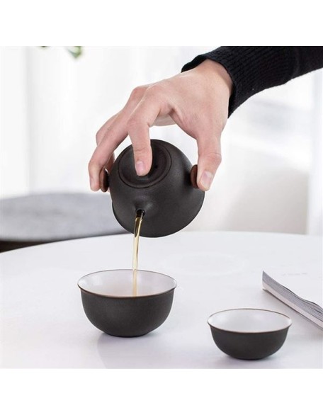 Tea Set Coffee Cup Set Tea Cup Set Portable Travel Ceramics Tea Set Chinese Handmade Teapot Sets Good Business，
