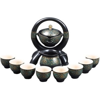 Gongfu Tea Set/Tea Pot Set Ceramic Tea Sets Includes Tea Cups Public Teacups Gaiwan Suitable for Home Travel Outdoor Office Classic Kungfu Tea Sets Chinese，