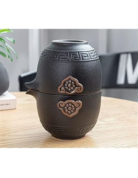 Travel tea set,portable tea set,Tea Set, Travel Ceramic Portable Tea Set, Tea Cups Set, with Portable Tea Bag, Chinese Ceramic Tea Set