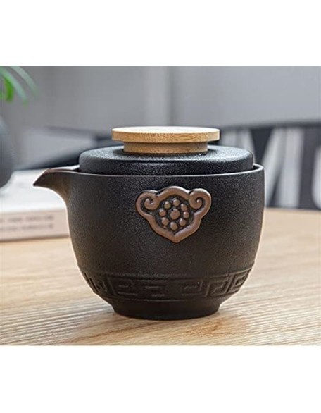 Travel tea set,portable tea set,Tea Set, Travel Ceramic Portable Tea Set, Tea Cups Set, with Portable Tea Bag, Chinese Ceramic Tea Set