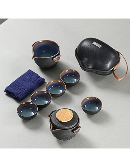 Tea Set Tea Set Teapot Tea Cup Grade Chinese Tea Travel Tea Set Kung Fu Teaset Ceramic Portable Teapot Porcelain Teaset Gaiwan Tea Cups of Tea CeremonyTeapot