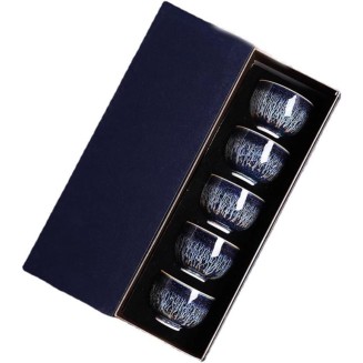 90ml Jianzhan Tea Cup Five Elements Cup Single Cup Kung Fu Tea Set Vintage Ceramics
